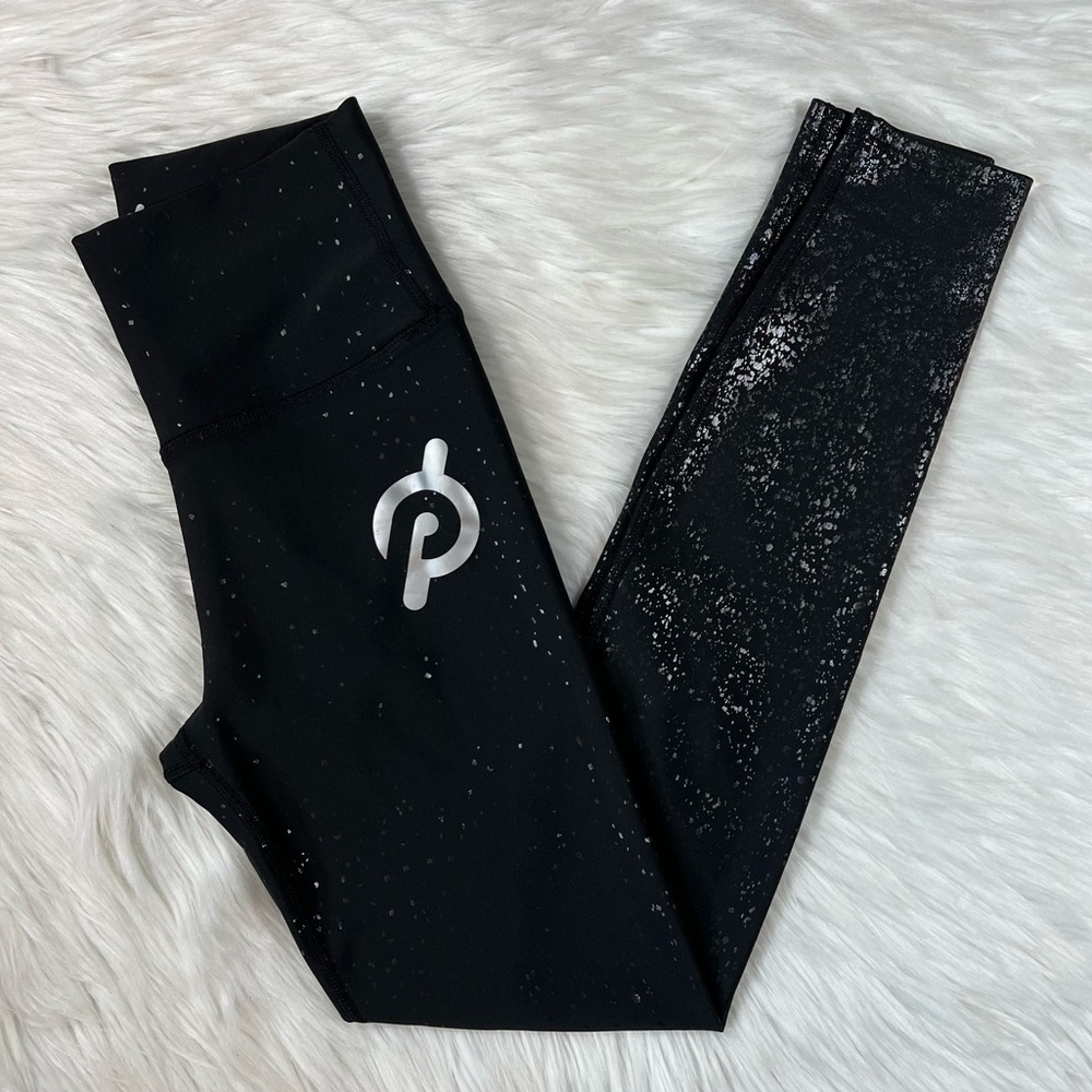 Peloton Sparkle Black Flex Leggings